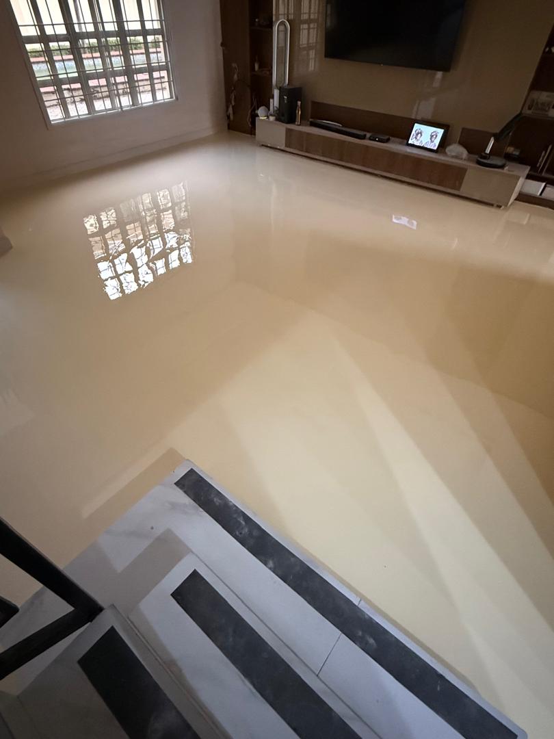 Green Safety Walkway Floor